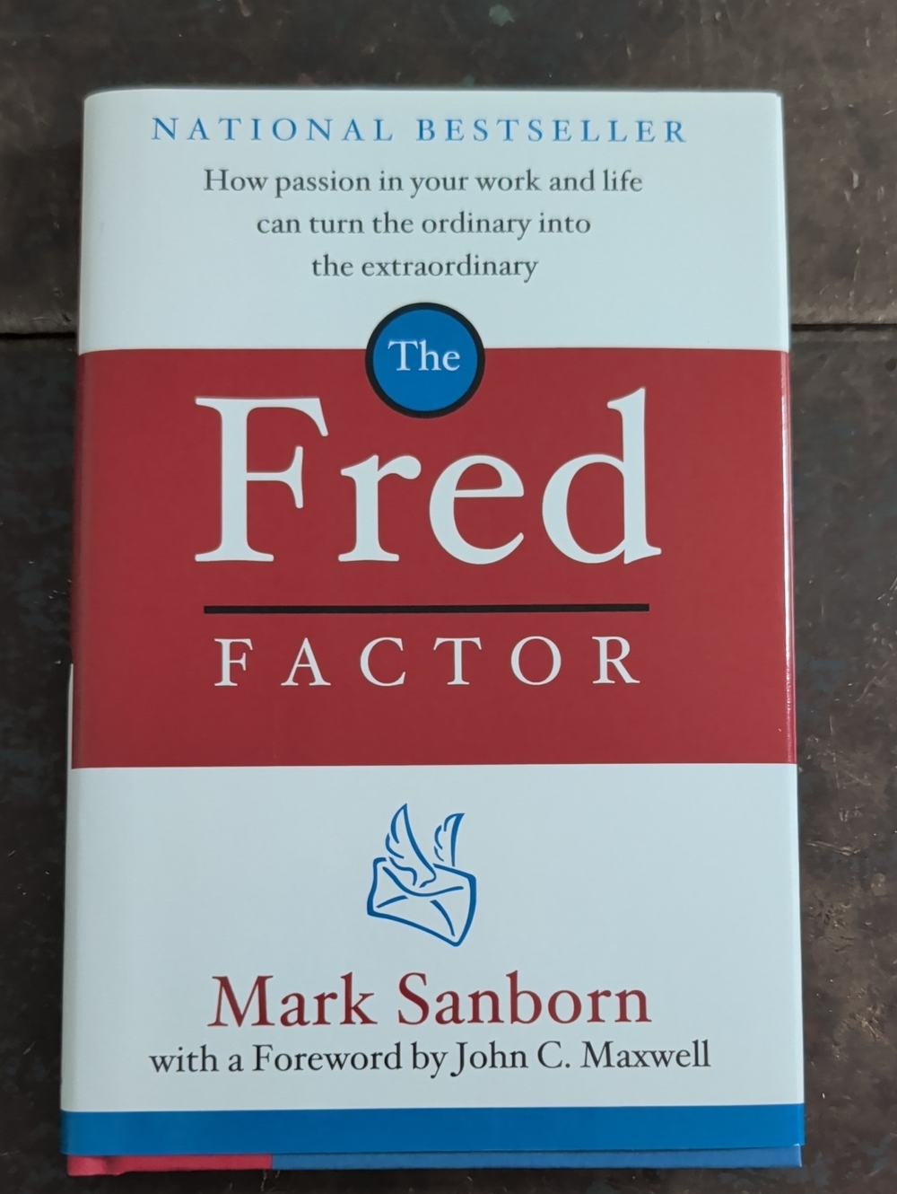The Fred Factor by Mark Sanborn - Red & White Hardcover